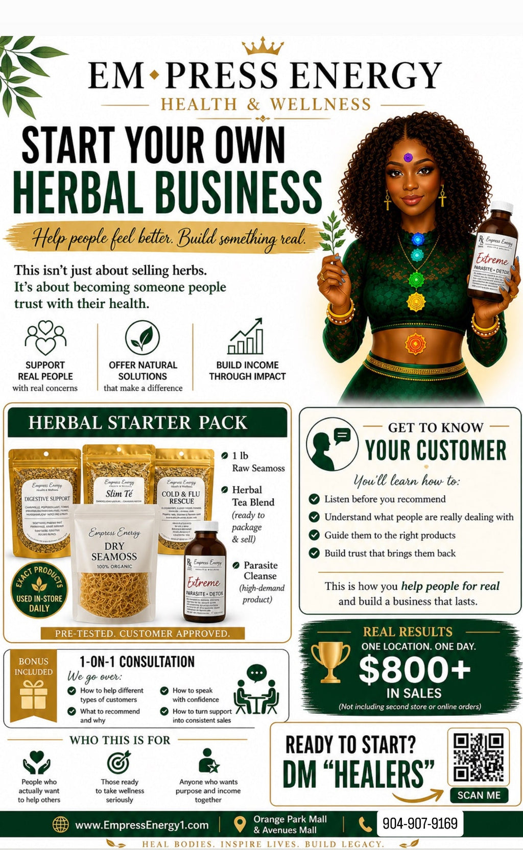 Start your own herbal business