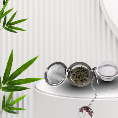 Tea Filter Stainless Steel: Energy crystal