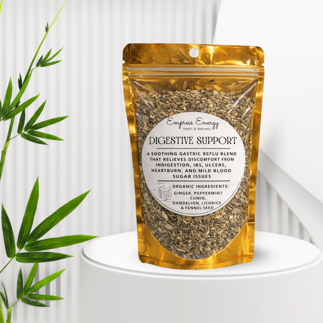 Digest Ease Herbal Blend - Empress Energy herbal holistic Buy Digest Ease Herbal Blend Herbal Tea Blend from Empress Energy herbal wellness brand