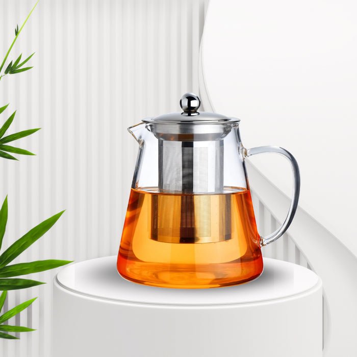 Glass Tea Pot - Empress Energy herbal holistic Buy Glass Tea Pot Tea Accessory from Empress Energy herbal wellness brand