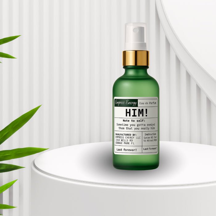 HIM! Eau de Parfum - Empress Energy herbal holistic Buy HIM! Eau de Parfum Fragrance from Empress Energy herbal wellness brand