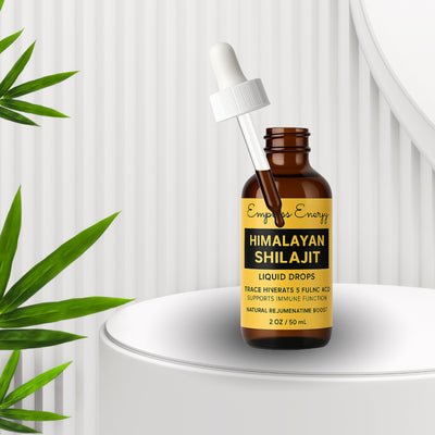 Himalayan Shilajit Drops - Empress Energy #herbal #holistic Buy Himalayan Shilajit Drops Supplement from Empress Energy herbal wellness brand