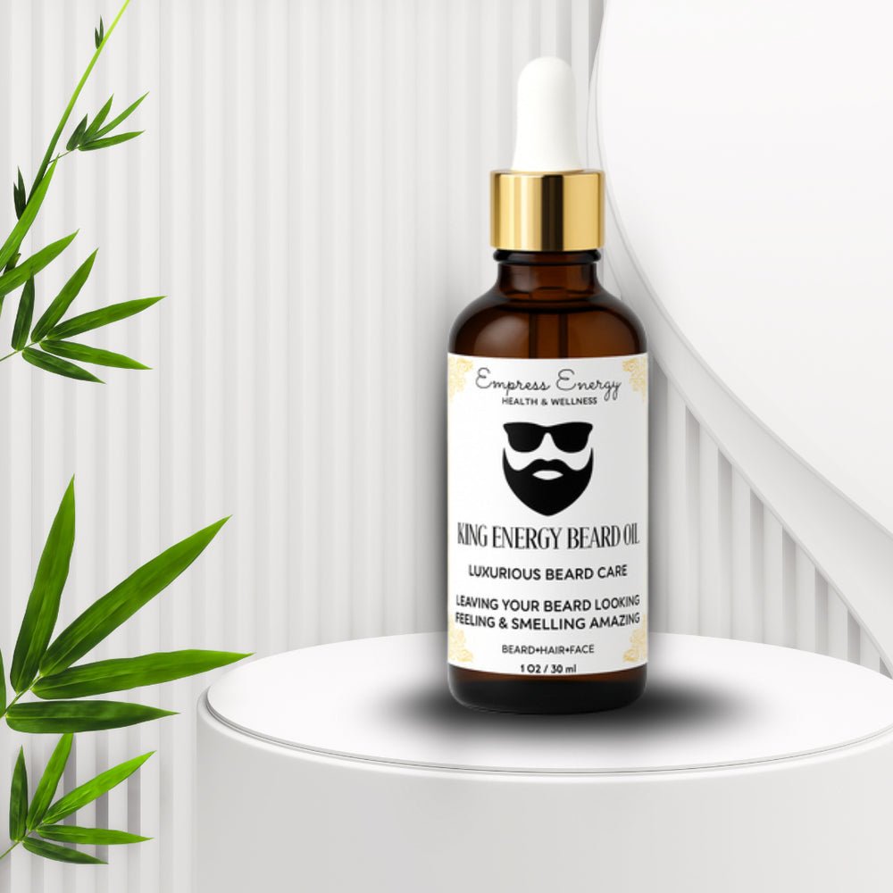 King Energy Beard Oil - Empress Energy herbal holistic Buy King Energy Beard Oil Body & Personal Care from Empress Energy herbal wellness brand