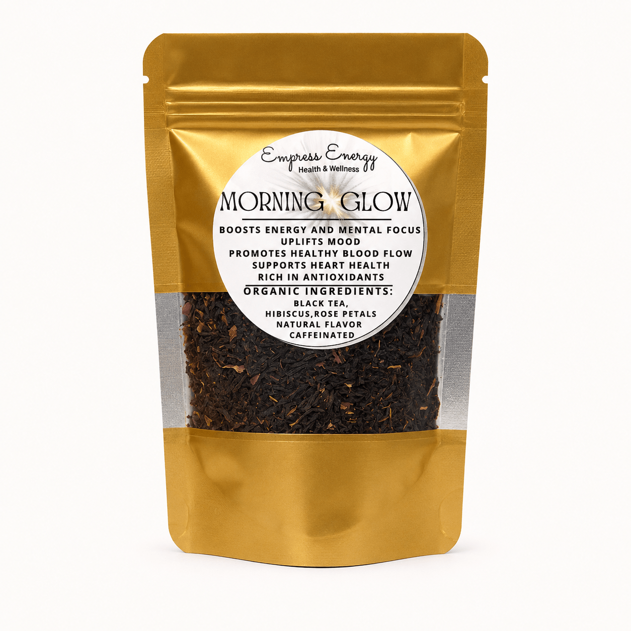 Morning Glow - Empress Energy herbal holistic Buy Morning Glow Herbal Tea Blend from Empress Energy herbal wellness brand