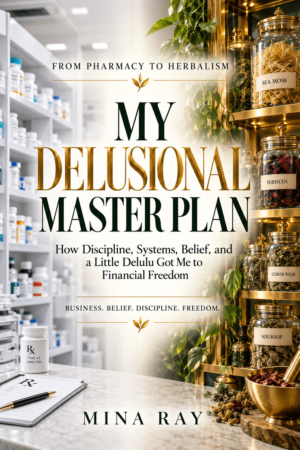 My Delusional Master Plan - Empress Energy herbal holistic Buy My Delusional Master Plan Digital E-Book from Empress Energy herbal wellness brand