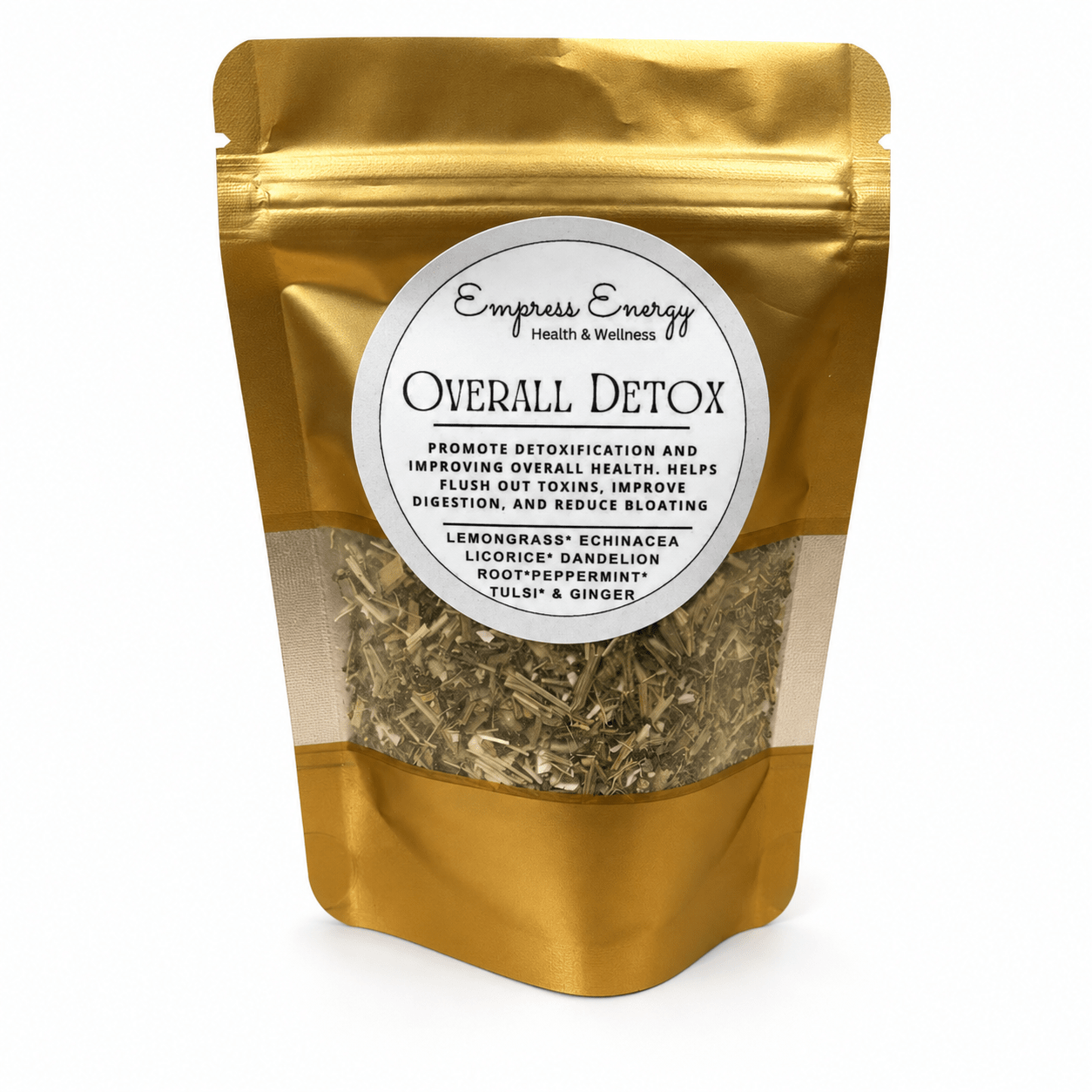 Overall Detox - Empress Energy herbal holistic Buy Overall Detox Herbal Tea Blend from Empress Energy herbal wellness brand