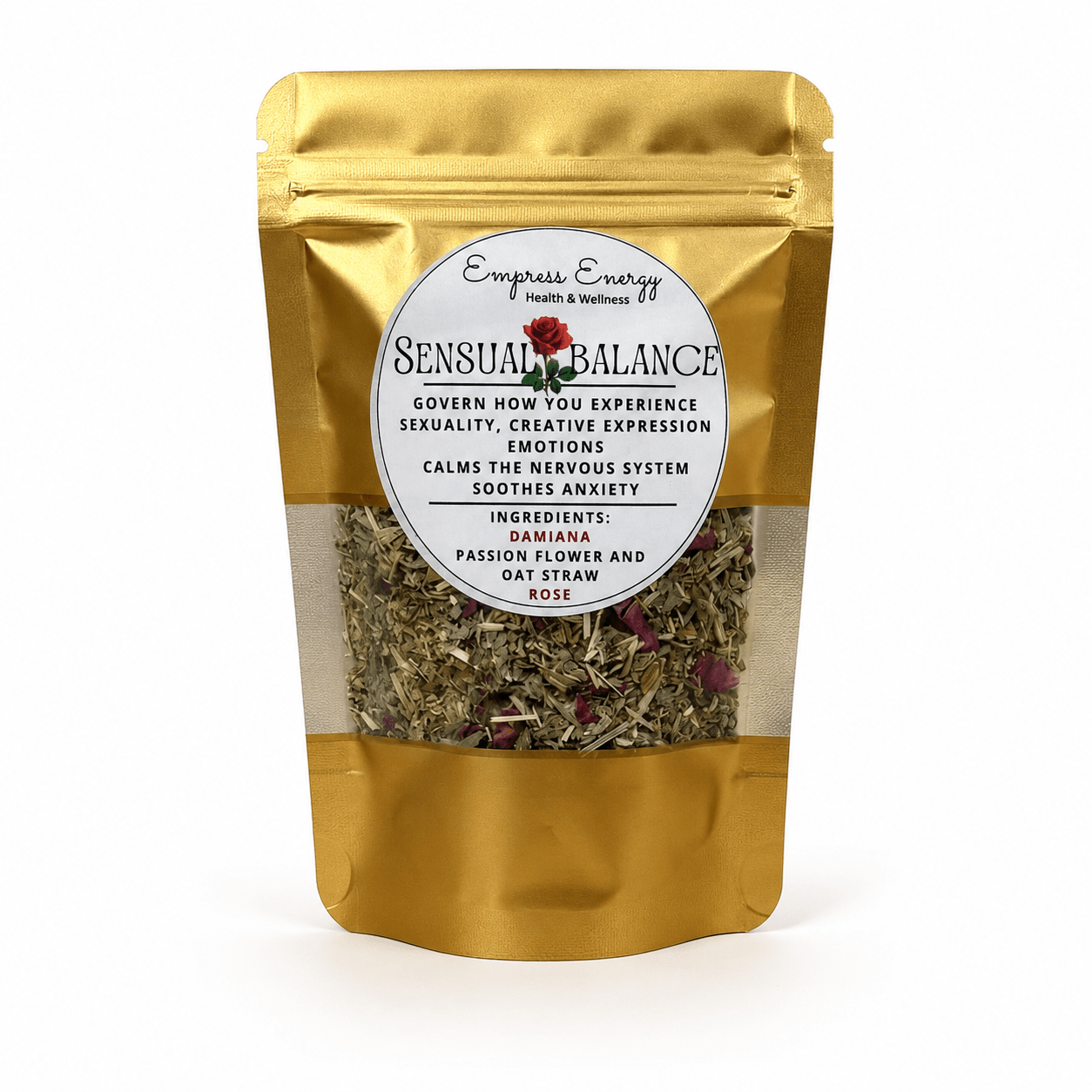 Sensual Balance - Empress Energy herbal holistic Buy Sensual Balance Herbal Tea Blend from Empress Energy herbal wellness brand
