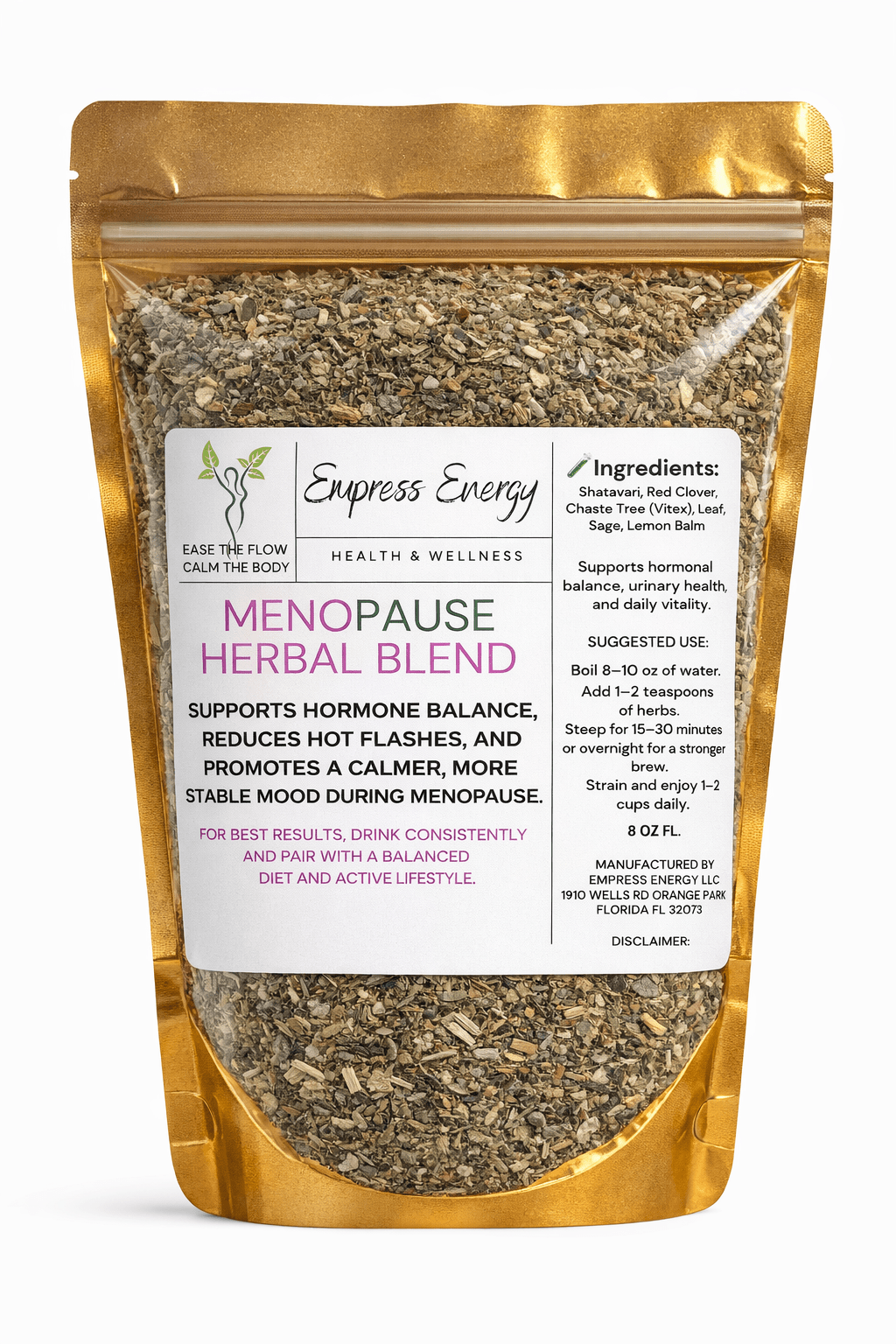 Empress Energy Women's Reset herbal blend